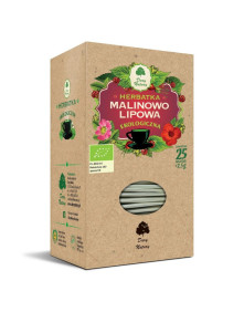 Herbata malinowo lipowa 25x2,5g Dary Natury