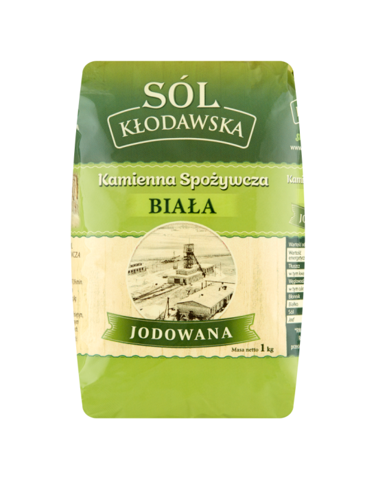 Sól kłodawska spożywcza jodowana 1kg