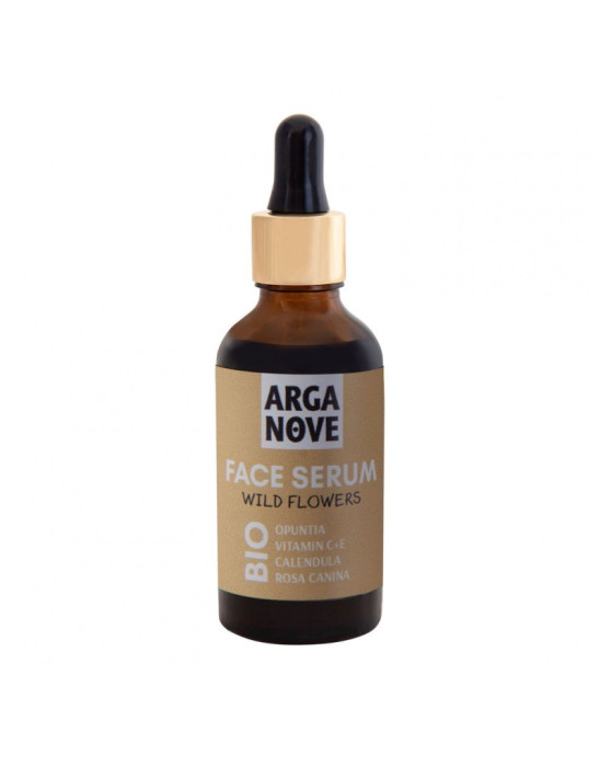 Serum do twarzy dzikie kwiaty z witaminą C+E, 30ml / ArgaNove
