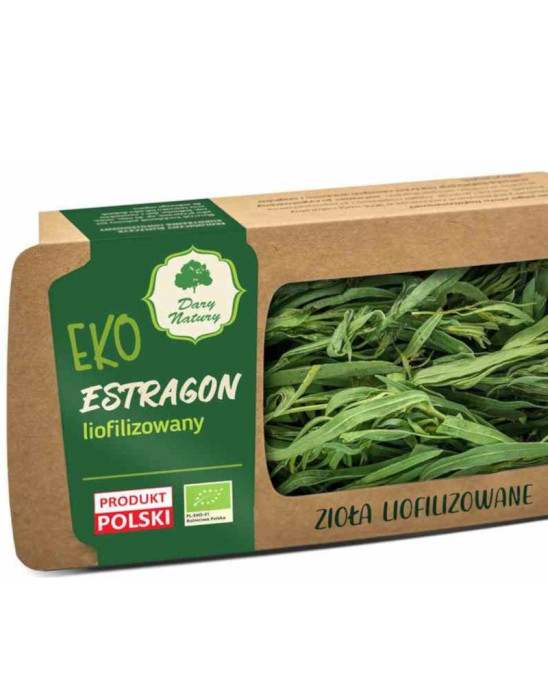 Liofilizowany estragon Dary Natury – z ekologicznej uprawy