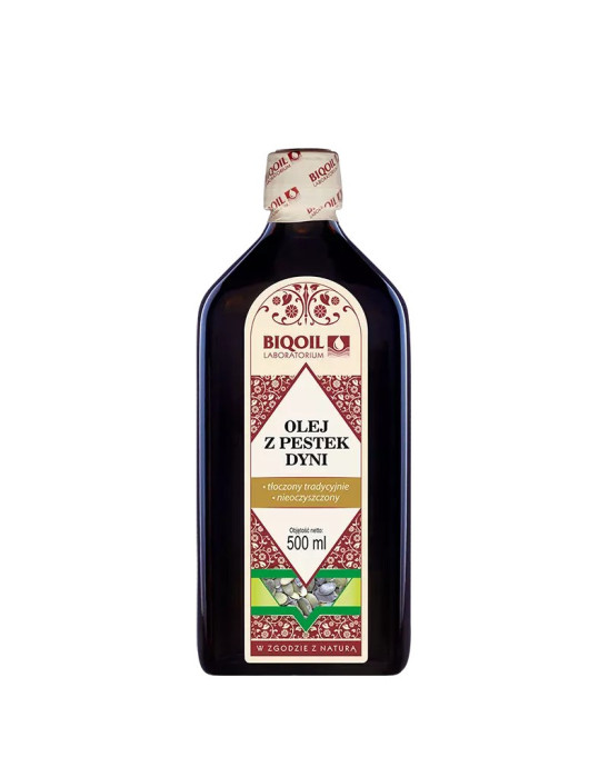 Olej z pestek dyni 500 ml / Biooil