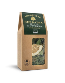 Liofilizowana herbata mięta z cytryną 25g Dary Natury
