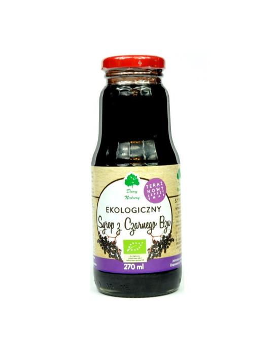 Syrop z czarnego bzu EKO 270ml Dary Natury