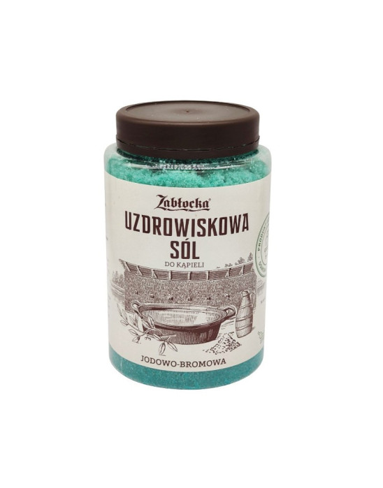 Uzdrowiskowa sól do kąpieli Zabłocka 1,2 kg