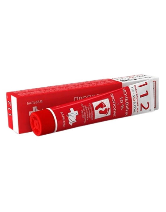 Ratownik 112 Balsam propolisowy z mocznikiem 10%  50 g | Dr Retter