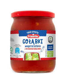Gołąbki wegetariańskie z ryżem naturalnym 480g Primavika