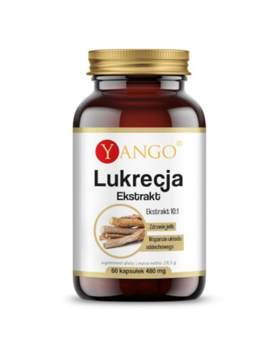 Lukrecja ekstrakt 60 kaps. | Yango