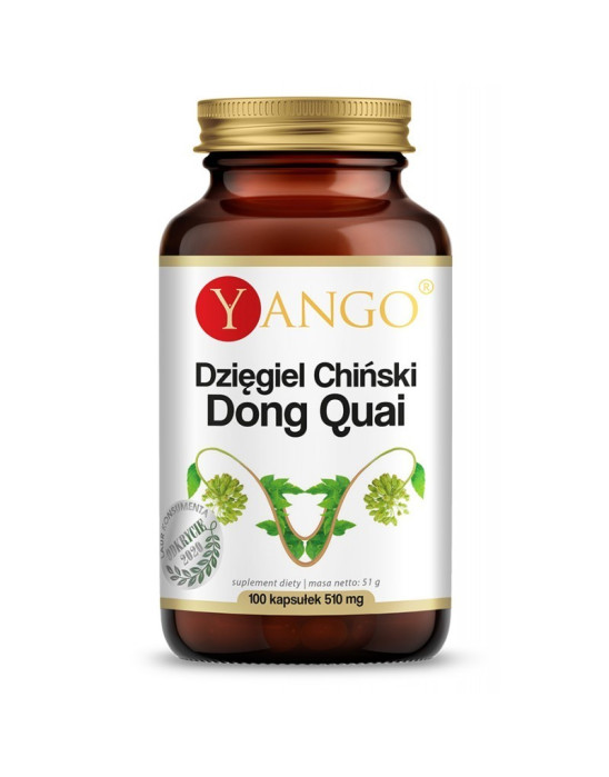Dzięgiel chiński Dong Quai 100 kaps | Yango