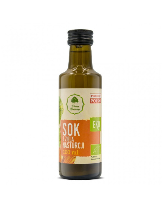 Sok z nasturcji EKO 100 ml Dary Natury