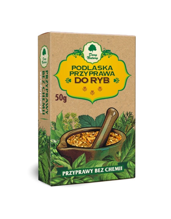 Podlaska przyprawa do ryb 50g / Dary Natury