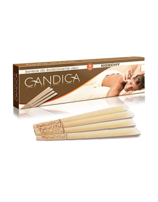 Konchy do uszu Candica – naturalne do świecowania uszu