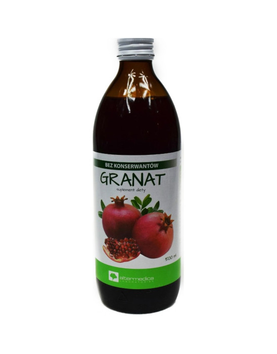 Naturalny sok z granatu Alter Medica – bogactwo witaminy C