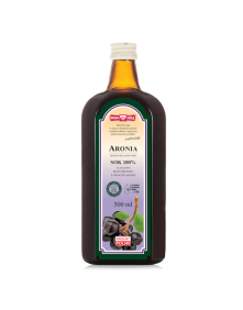 Naturalny sok z aronii Polska Róża – z minerałami