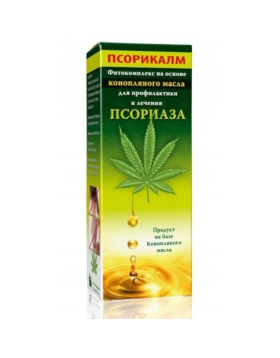 Konopny balsam na łuszczycę Psorikalm – z olejem konopnym