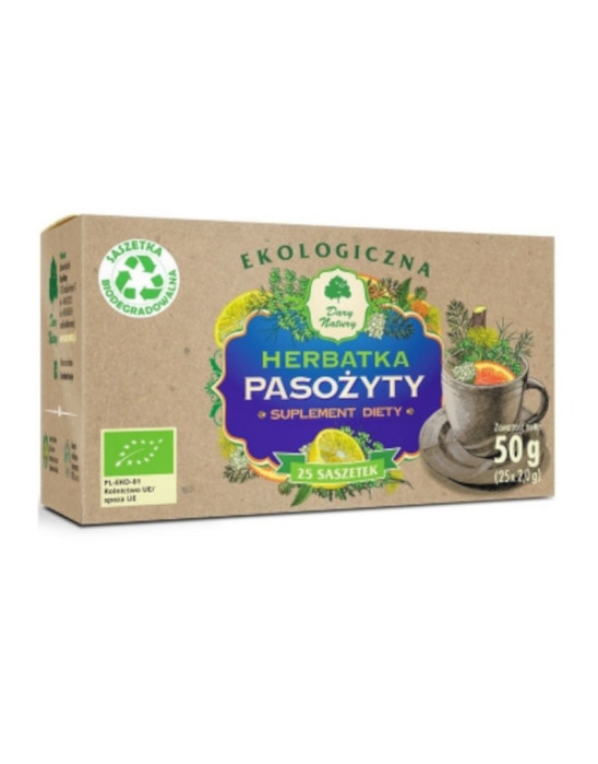 Herbata Pasożyty Dary Natury 50 g