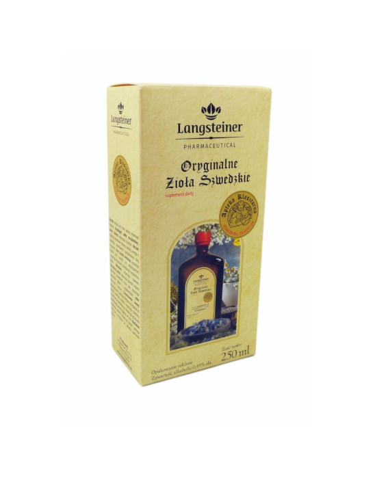 Zioła szwedzkie nalewka Langsteiner 250 ml