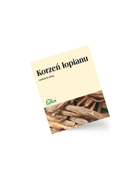 Korzeń łopianu suszony Flos 50 g