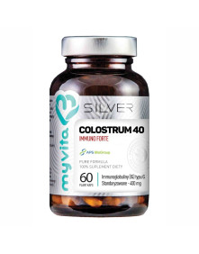 Kapsułki Silver Colostrum 400 mg 60 kaps. | MyVita