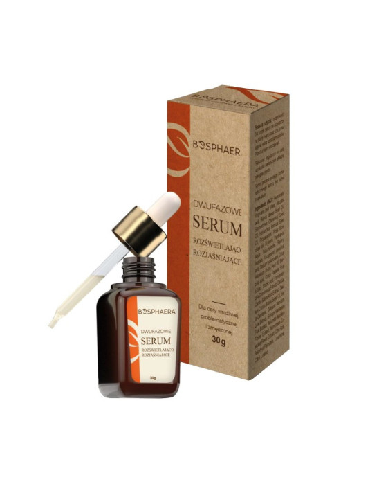 Serum dwufazowe rozświetlająco-rozjaśniające Bosphaera 30 g
