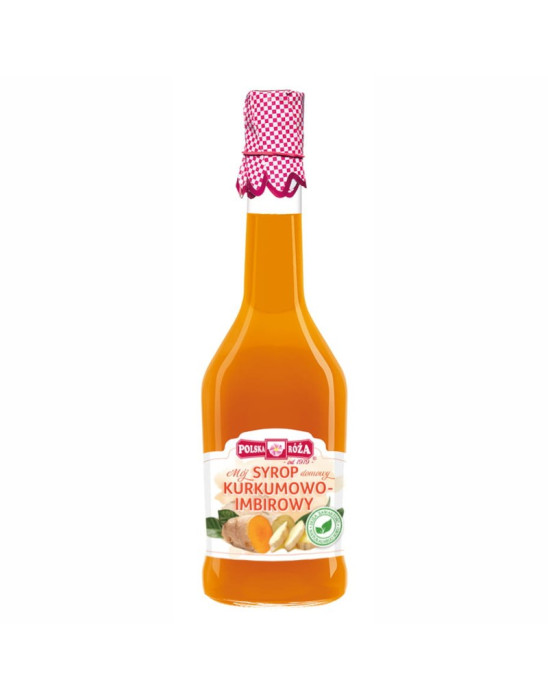 Syrop kurkumowo-imbirowy Polska Róża 500 ml