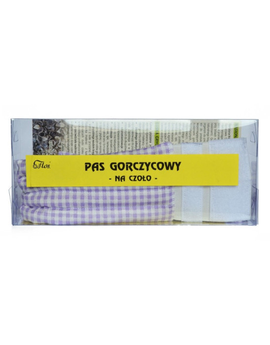 Pas gorczycowy na czoło Flos 1 szt.