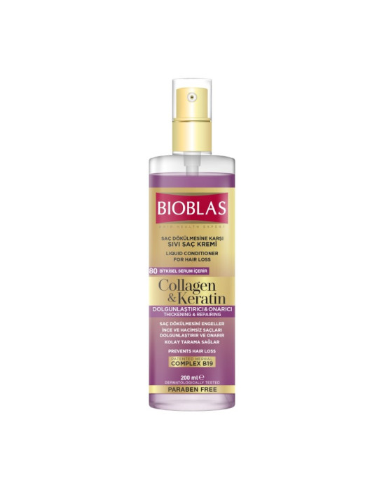 Odżywka do włosów Kolagenowo-keratynowa w sprayu Bioblas 200 ml