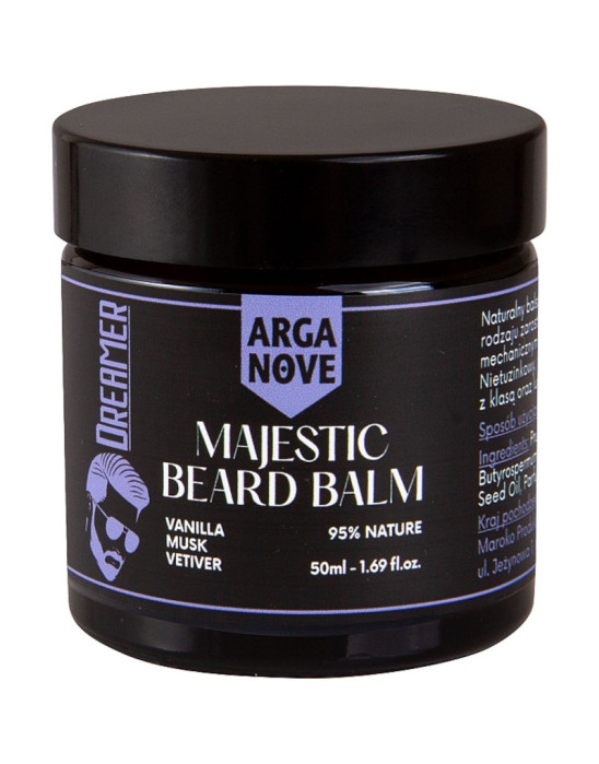 Balsam do brody dla mężczyzn Majestic ArgaNove 50 ml