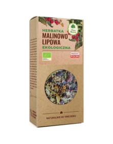 Herbata malinowo lipowa Eko 80g Dary Natury