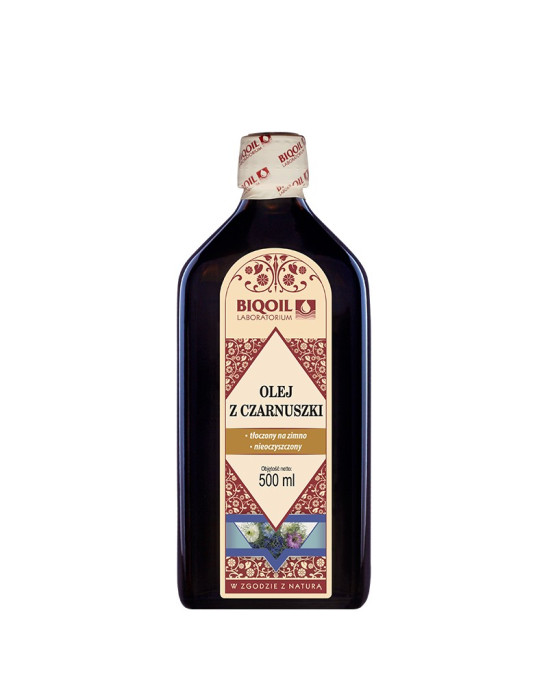 Olej z czarnuszki, 500ml | Biooil