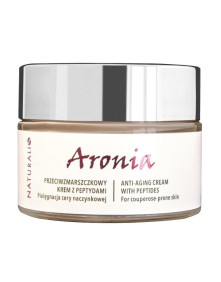 Aronia krem przeciwzmarszczkowy z peptydami 50 ml Naturalis