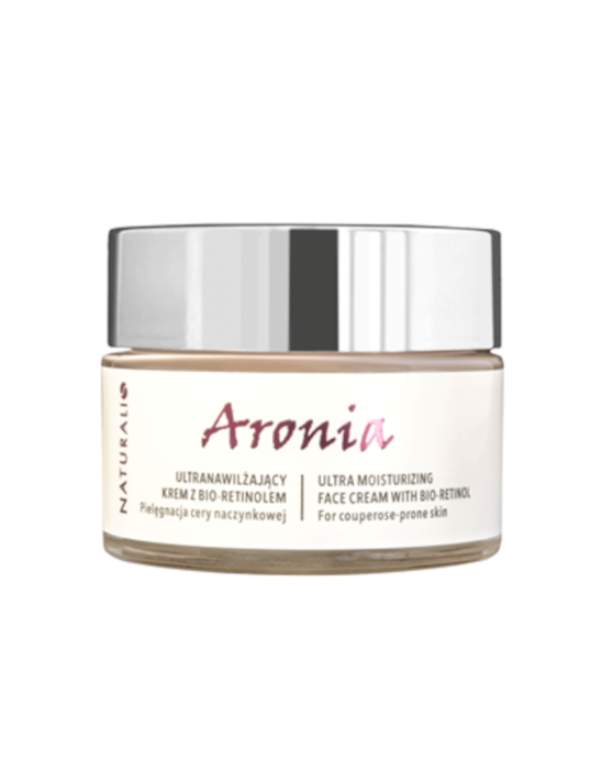 Aronia ultranawilżający krem z bio-retinolem do cery naczynkowej 50 ml Naturalis