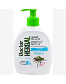 Żel do higieny intymnej Szałwia, Aloe vera i Kwas mlekowy Doctor Herbal 300 ml