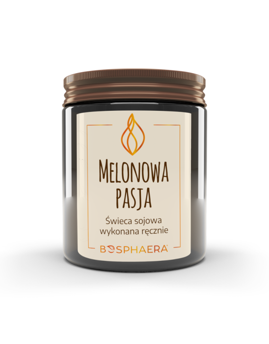 Świeca Melonowa Pasja 190g | Bosphaera