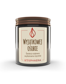 Świeca Wyjątkowej Osobie 190g | Bosphaera