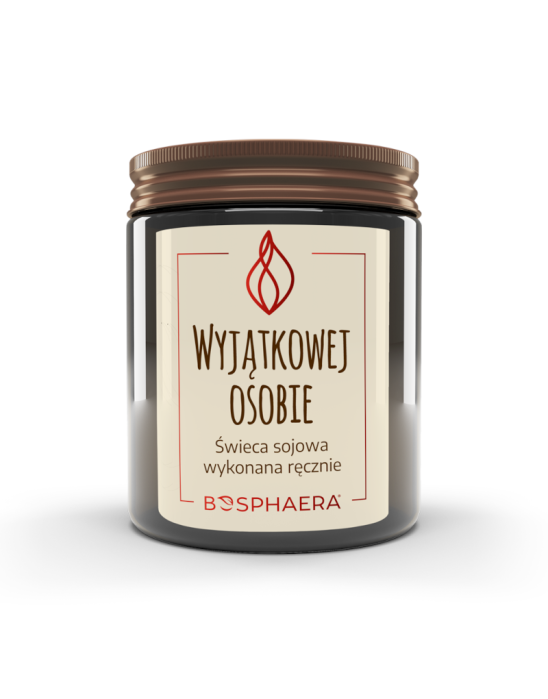 Świeca Wyjątkowej Osobie 190g | Bosphaera