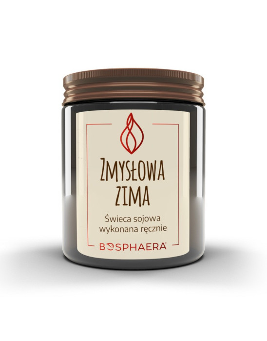 Świeca sojowa Zmysłowa Zima Bosphaera 190 g