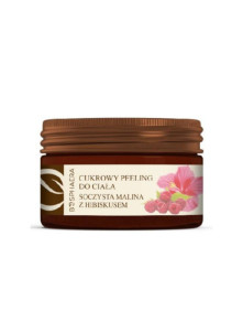 Cukrowy peeling do ciała malina z hibiskusem 200 g| Bosphaera