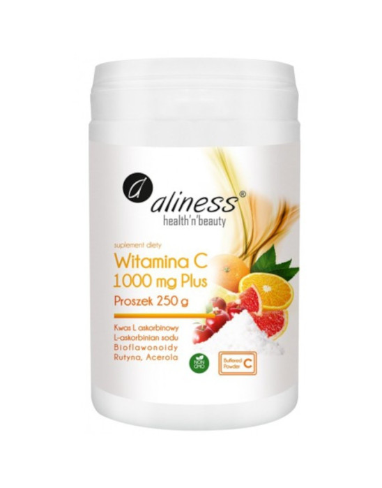 Witamina C 1000mg Plus proszek Aliness 250g