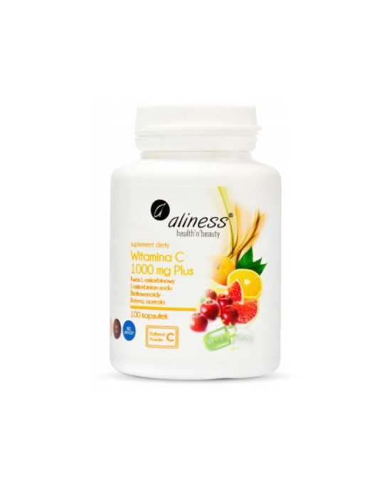 Witamina C 1000 mg Plus 100 kapsułek | Aliness