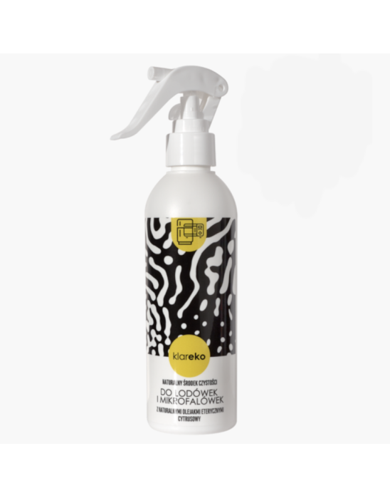 Płyn do lodówek i mikrofalówek Cytrusowy Klareko 250 ml