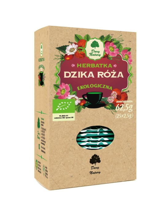 Herbatka Dzika Róża Dary Natury 25 szt. x 2,5 g