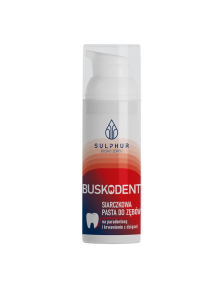 Buskodent - siarczkowa pasta do zębów 75g | Busko Zdrój