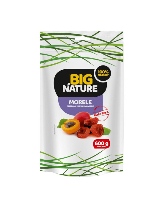 Suszone niesiarkowane morele Big Nature – do ciast i deserów