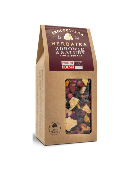 Herbata liofilizowana Zdrowie z natury 80g Dary Natury