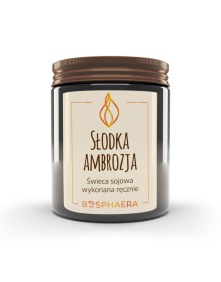 Świeca sojowa Słodka ambrozja 190g Bosphaera