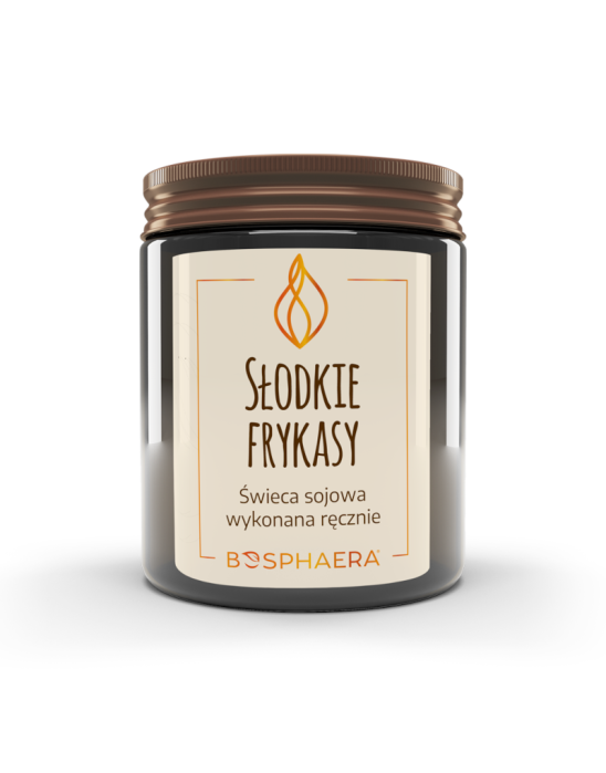 Świeca sojowa Słodkie Frykasy, 190g | Bosphaera