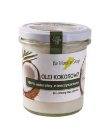 Olej kokosowy tłoczony na zimno 270g Marocco