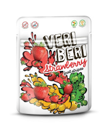 Bezglutenowe żelki truskawkowe 50g Big Nature