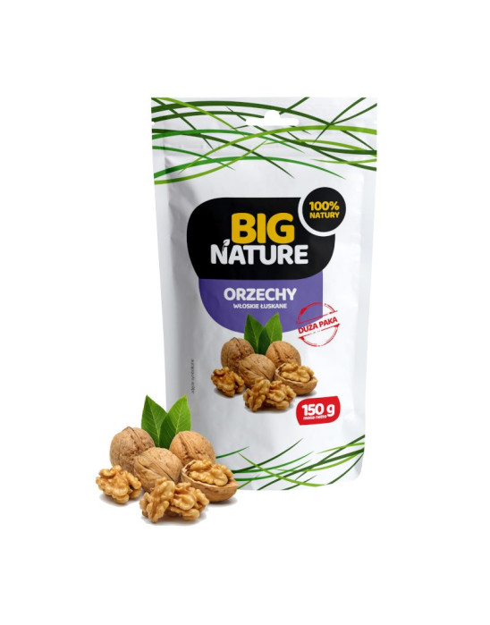 Orzechy włoskie łuskane 150g Big Nature