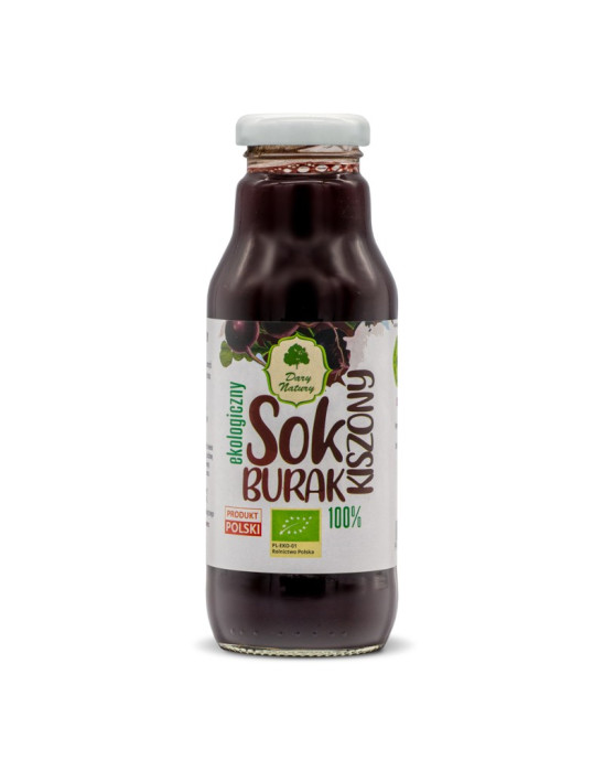 Sok z kiszonego buraka 100% Dary Natury 270 ml